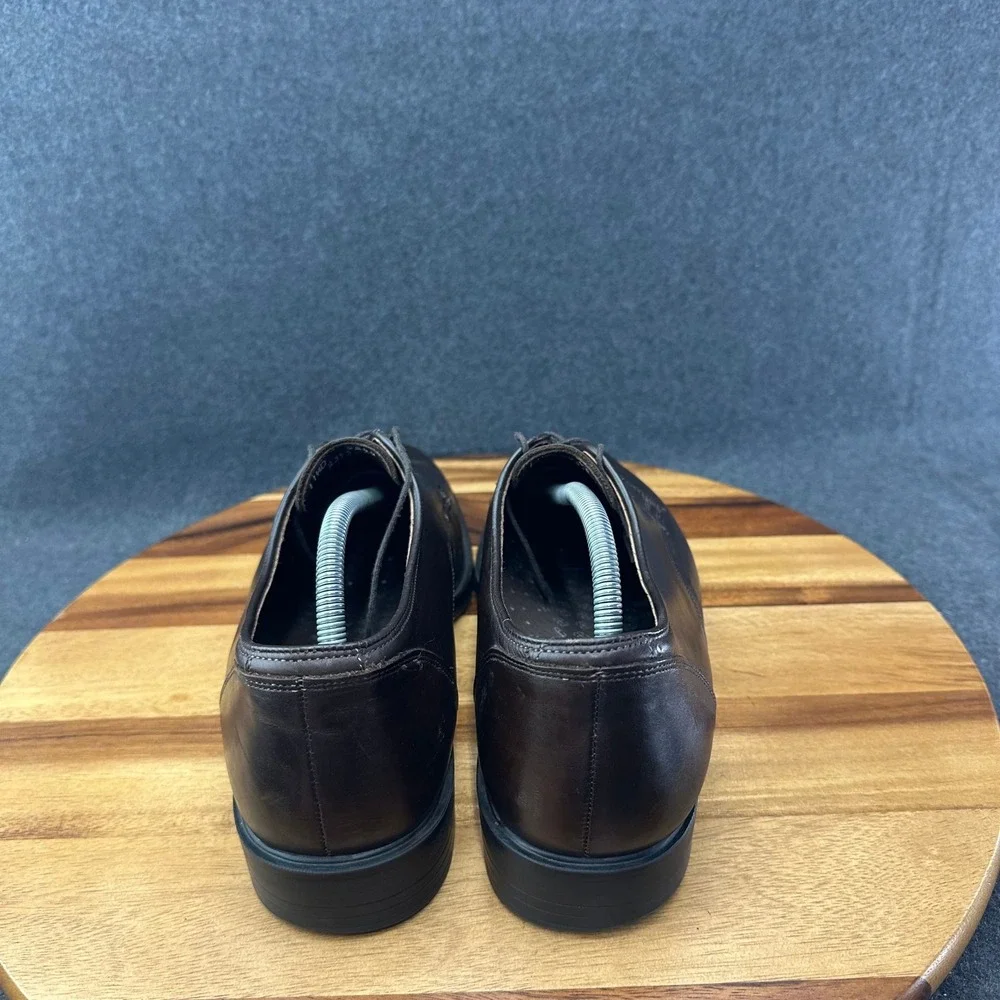 ALLEN EDMONDS Provo 4244 Plain Toe Bluchers Comfort Heel Men's Sz 11.5D